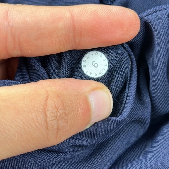 Lululemon Lead The Pack Crop 23" Midnight Navy - Picture 7 of 7